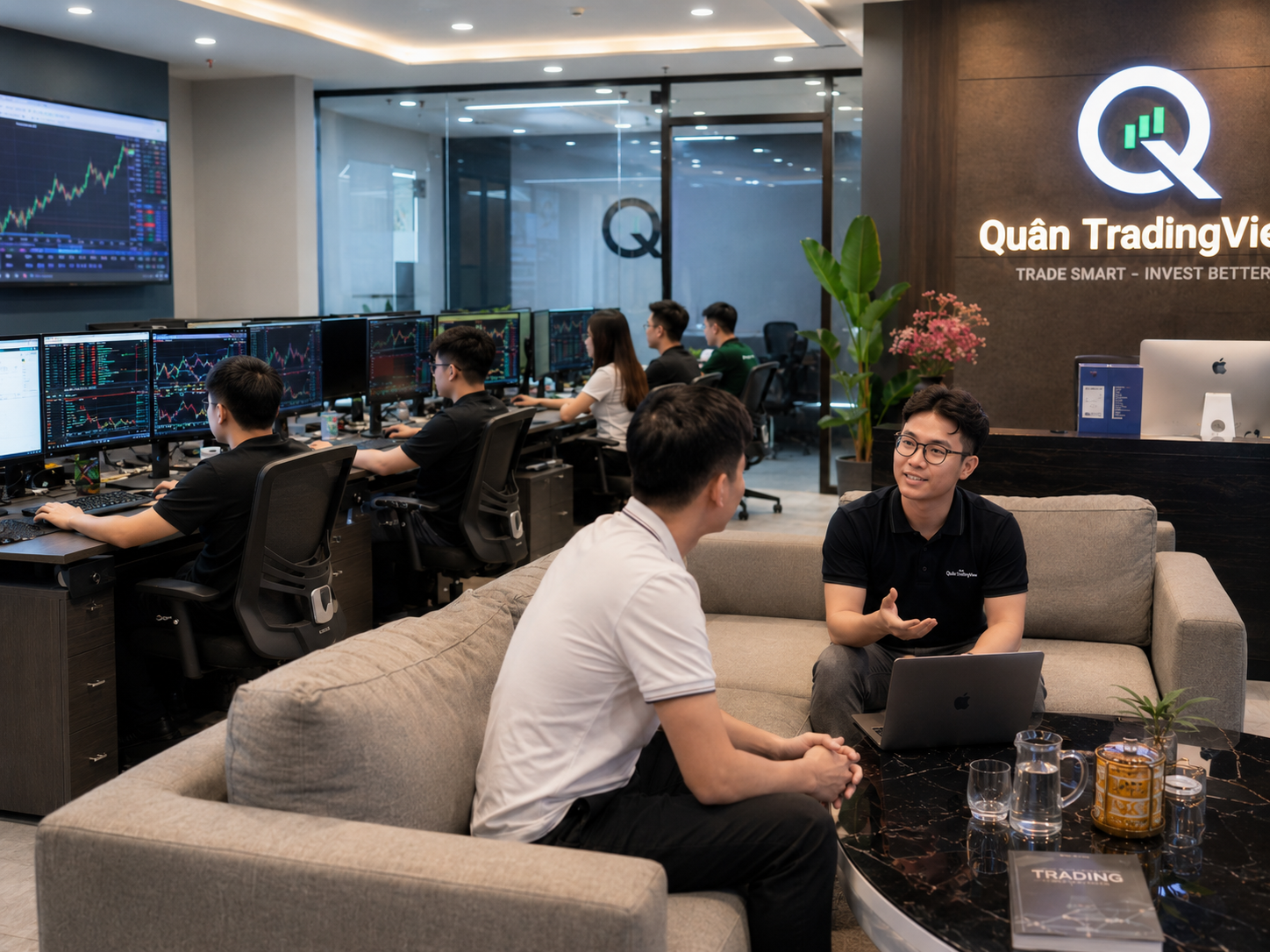 Tư vấn khách hàng tại văn phòng